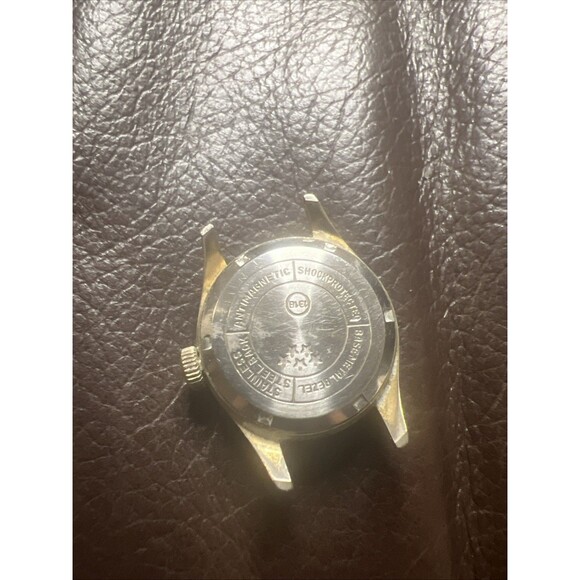 Andre Bouchard 17 Jewels Antimagnetic PSS Incabloc Stainless Works No Band - Picture 4 of 5